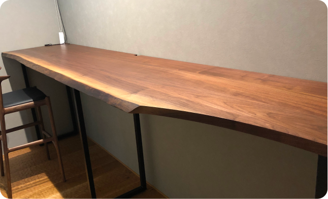 カウンターの製作事例